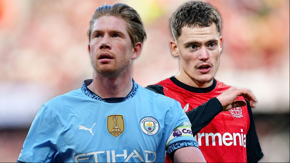 Kevin De Bruyne and Florian Wirtz