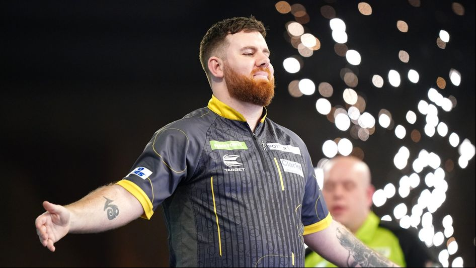 Scott Williams dumped out Michael van Gerwen