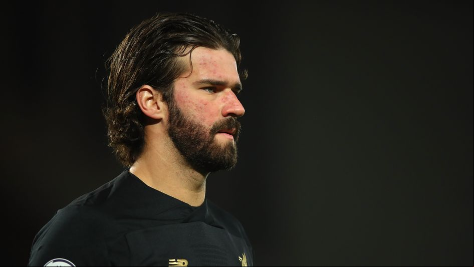 Liverpool goalkeeper Alisson Becker