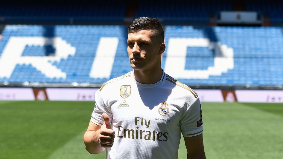 Real Madrid's Luka Jovic