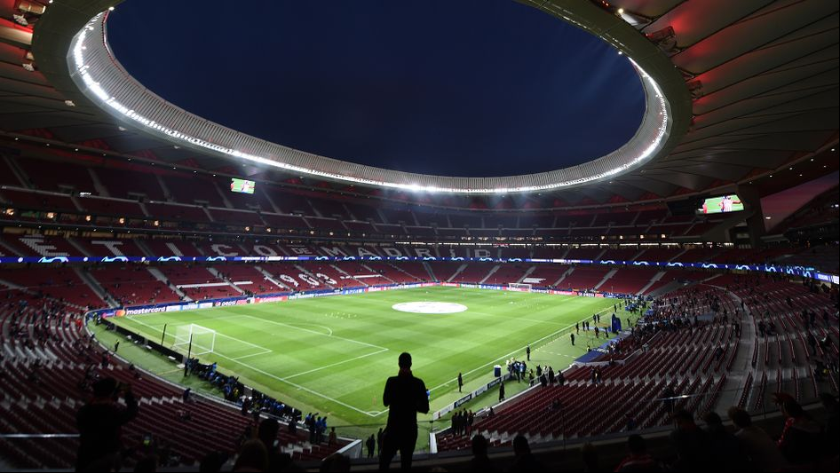 Atletico Madrid's stadium will host the Champions League final
