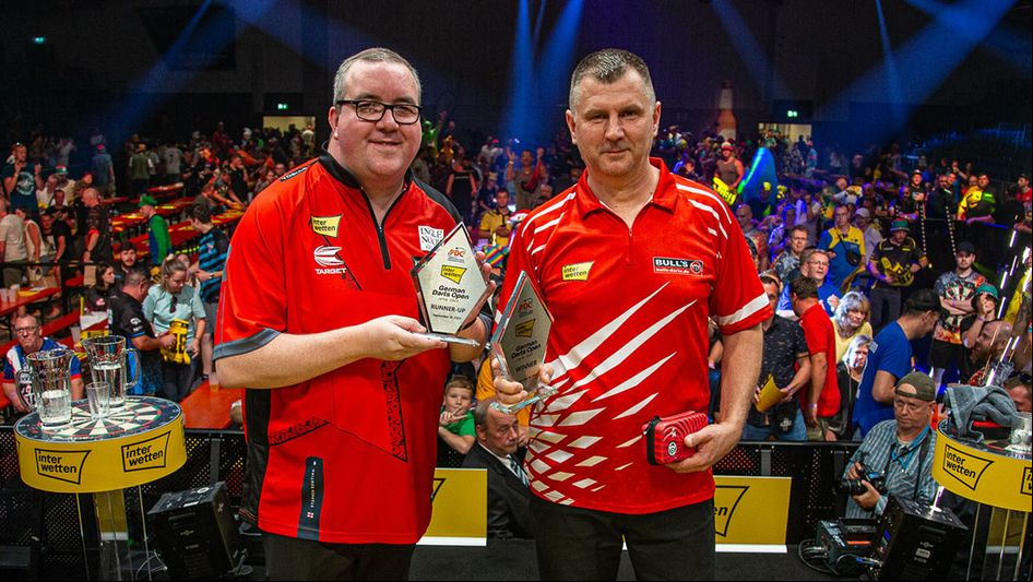Krzysztof Ratajski won the German Darts Open (Picture: Jonas Hunold/PDC Europe)
