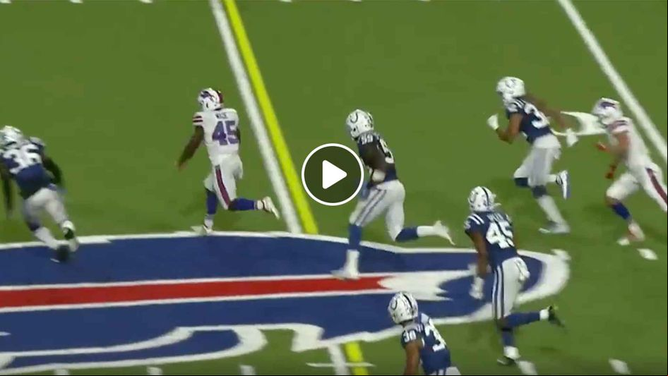 Christian Wade makes an instant impact in the NFL with a dream Buffalo Bills debut