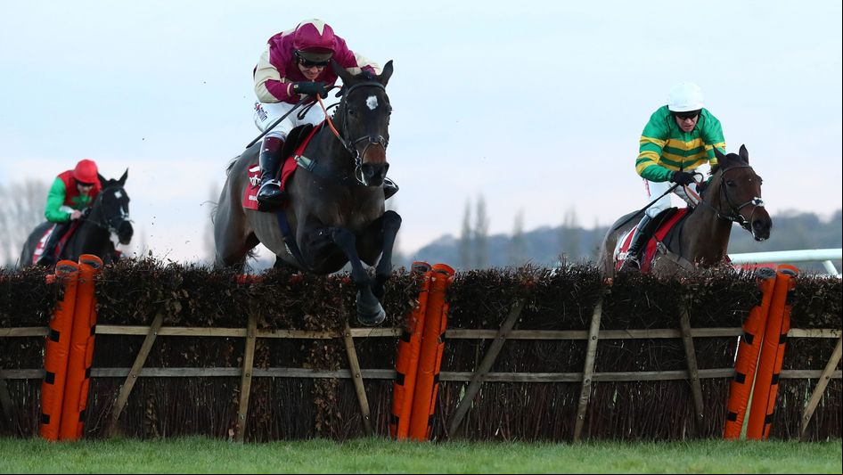 Beer Goggles leads Unowhatimeanharry over the last