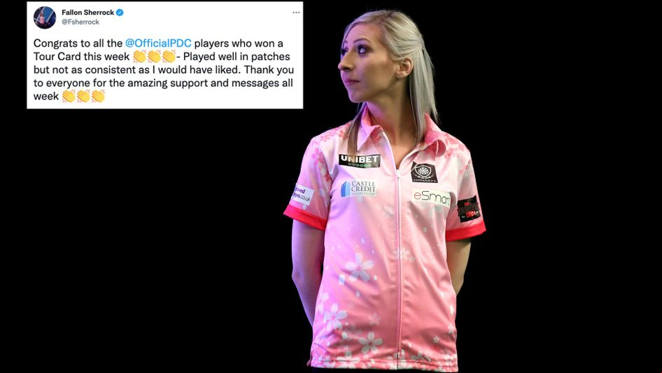 Fallon Sherrock missed out at Qualifying School