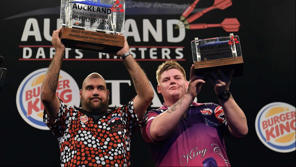 Kyle Anderson and Corey Cadby (Photosport/PDC)