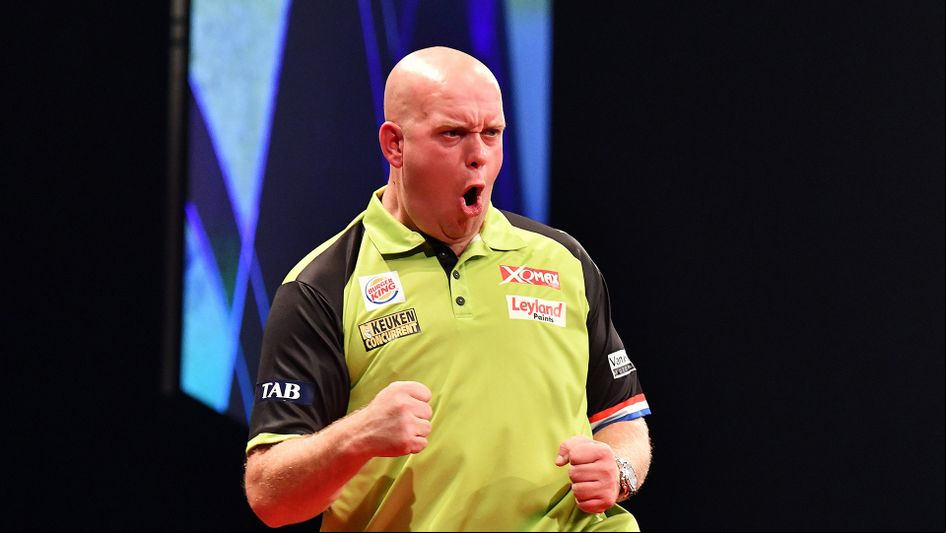 Michael van Gerwen (Picture: Photosport NZ/PDC)