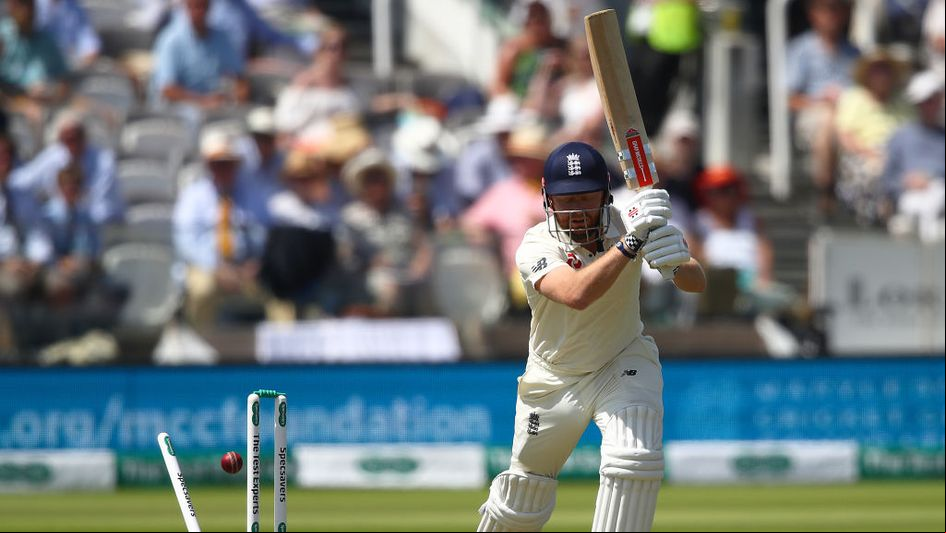 Jonny Bairstow is out bowled again