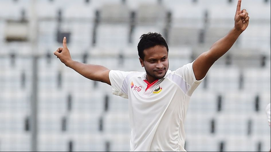 Shakib Al Hasan claimed five wickets