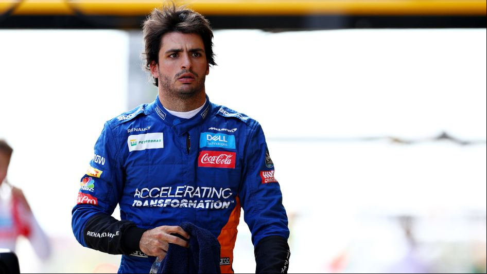McLaren driver Carlos Sainz
