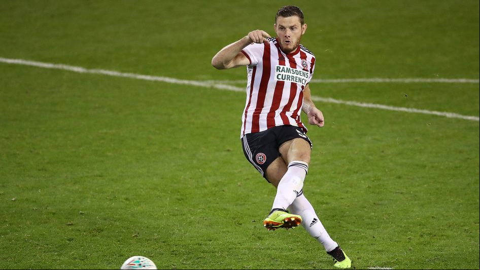 Jack O'Connell has a shot on goal