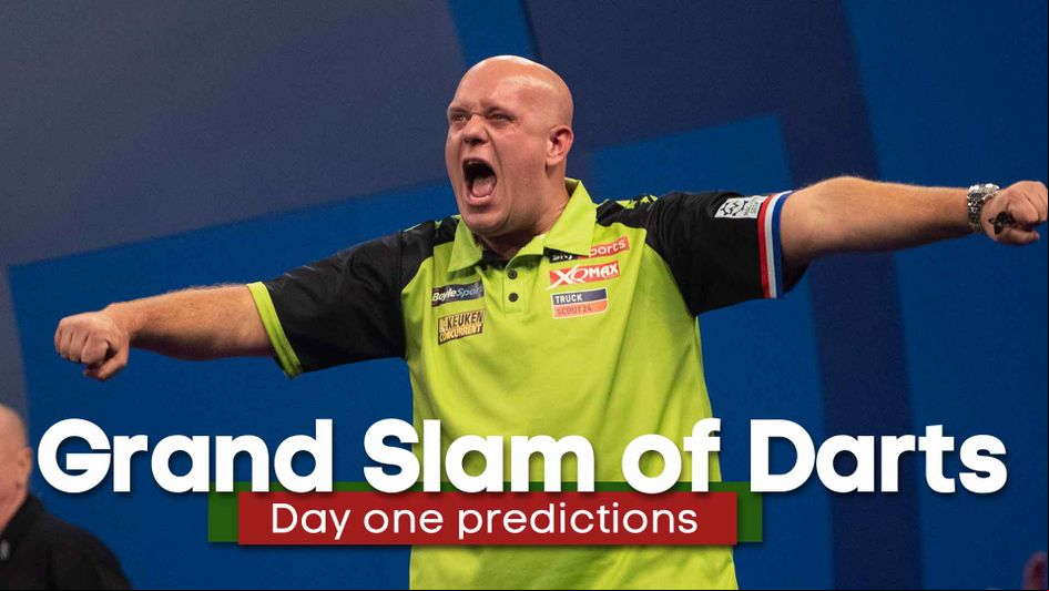 Check out our predictions for day one of the Grand Slam of Darts