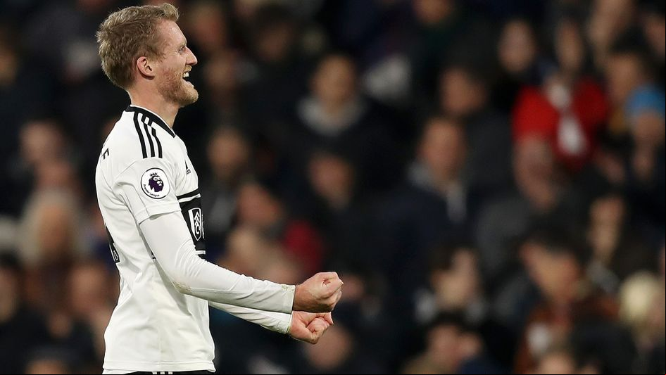 Andre Schurrle celebrates after scoring against Southampton