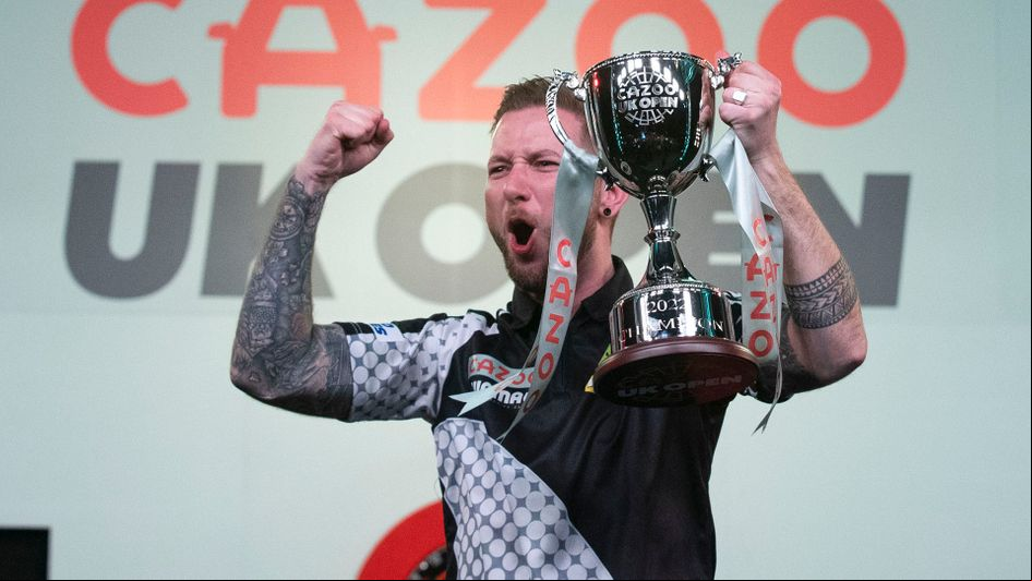 Danny Noppert beat Michael Smith in the UK Open final (Picture: Lawrence Lustig/PDC)