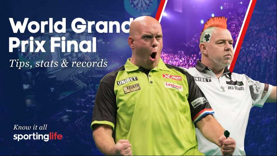 Michael van Gerwen takes on Peter Wright in the World Grand Prix final