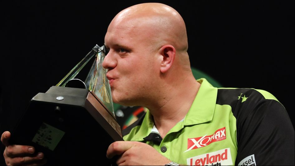 Michael van Gerwen is a big fan of the Premier League Darts trophy