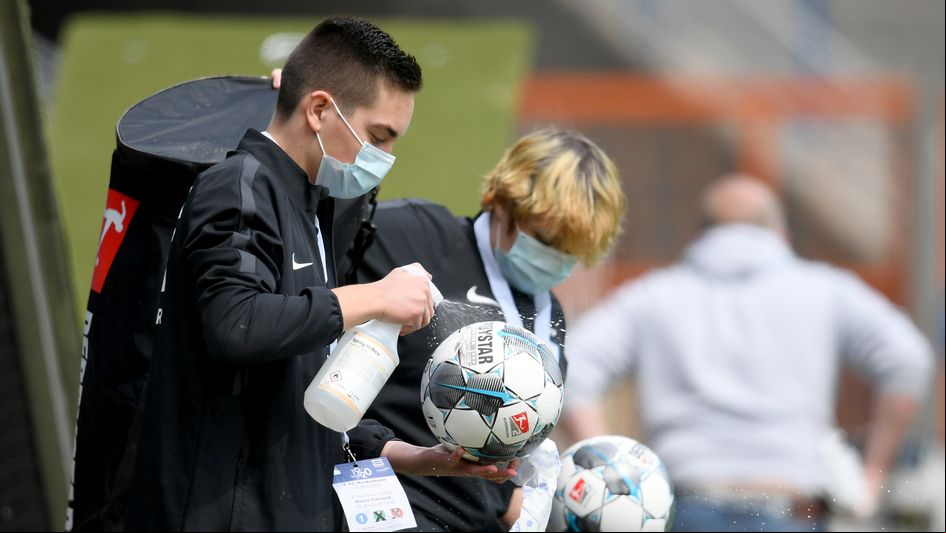 Precautions taking in  as professional football returned