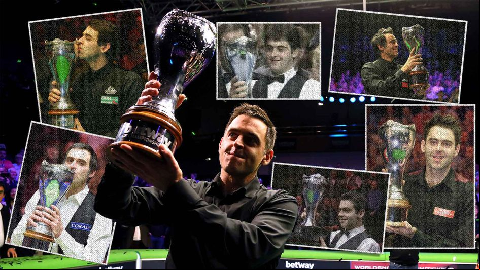 Ronnie O'Sullivan's seven UK Championship titles