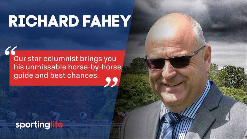 Sporting Life columnist Richard Fahey on his weekend team