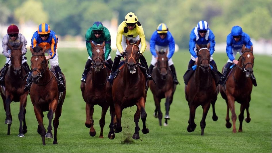 Rosallion wins the St James's Palace Stakes