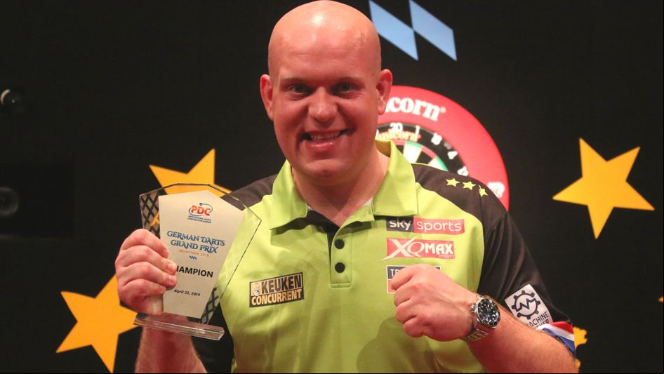Michael van Gerwen retained his German Grand Prix Title (PDC/PDC Europe)