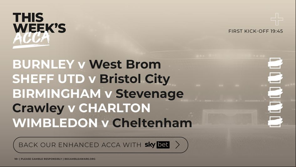 CLICK HERE to back our 20/1 acca!
